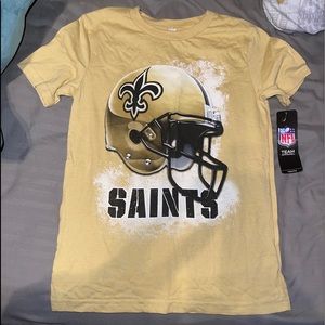 Kids New Orleans Saints shirt size S (8)